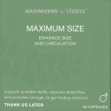 MAXIMUM SIZE - 60 Capsules VIAMAX