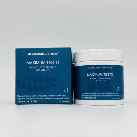 MAXIMUM TESTO - 60 Capsules VIAMAX
