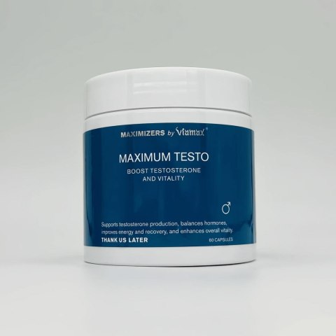 MAXIMUM TESTO - 60 Capsules VIAMAX