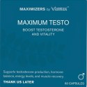 MAXIMUM TESTO - 60 Capsules VIAMAX