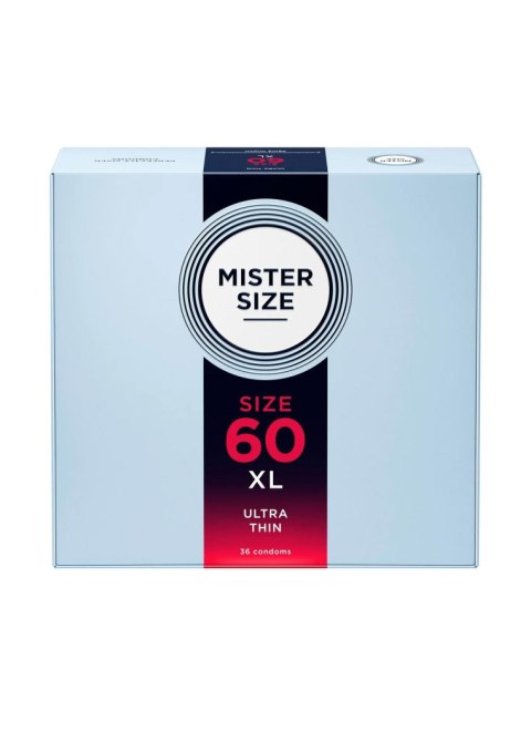 MISTER SIZE 60mm Condoms 3pcs SCALA