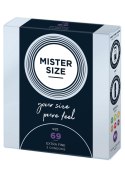 MISTER SIZE 69mm Condoms 3pcs SCALA