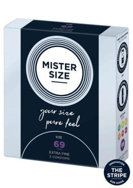 MISTER SIZE 69mm Condoms 3pcs SCALA