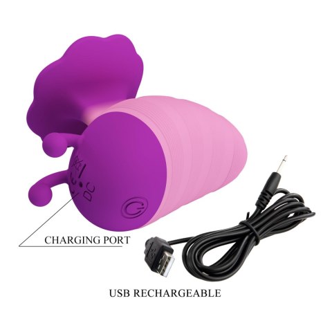 Pretty Love Bumble Bee - Vibrating Finger Stimulator Pink/Purple Baile - Boys of Toys Sp. z. o.o. (dystrybutor)