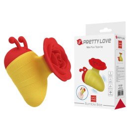 Pretty Love Bumble Bee - Vibrating Finger Stimulator Yellow/Red Baile - Boys of Toys Sp. z. o.o. (dystrybutor)