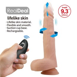 Pretty Love Miles - Rotating & Thrusting Realistic Dildo 23.5 cm Baile - Boys of Toys Sp. z. o.o. (dystrybutor)