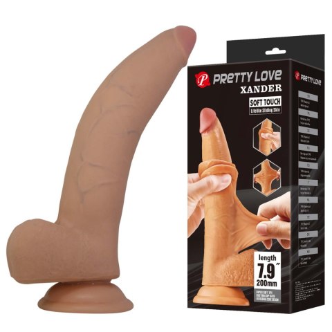 Pretty Love Xander - Realistic Soft Touch Dildo 20 cm Baile - Boys of Toys Sp. z. o.o. (dystrybutor)