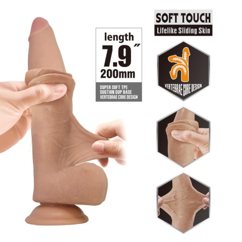 Pretty Love Xander - Realistic Soft Touch Dildo 20 cm Baile - Boys of Toys Sp. z. o.o. (dystrybutor)