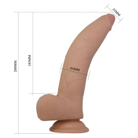 Pretty Love Xander - Realistic Soft Touch Dildo 20 cm Baile - Boys of Toys Sp. z. o.o. (dystrybutor)