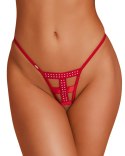 Shiny Obsession stringi otwarte L/XL Obsessive - Amocarat Sp. z o.o.