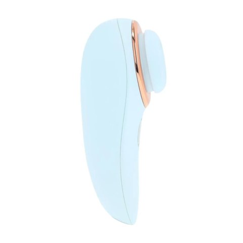 Aurie - AirTap Vibrator with Two Head Attachments - Blue SHOTS