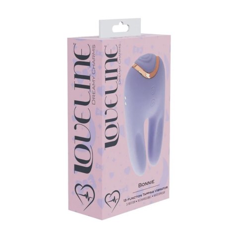 Bonnie - Double-ended Tapping Vibrator - Lavender SHOTS