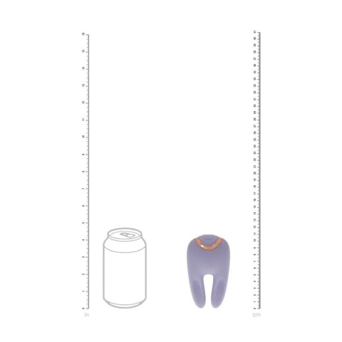 Bonnie - Double-ended Tapping Vibrator - Lavender SHOTS