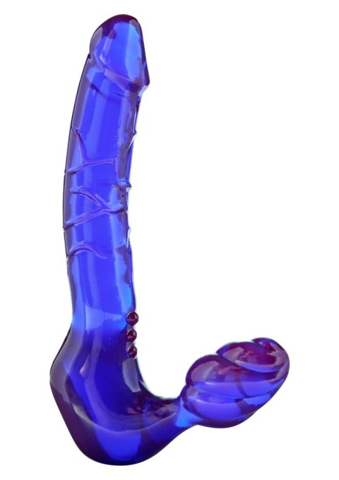 Realistyczne Dildo Strapless 'Boyfriend' Fioletowe