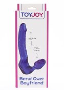 Realistyczne Dildo Strapless 'Boyfriend' Fioletowe