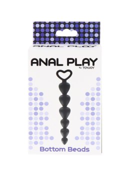 Koraliki Analne Bottom Beads Black