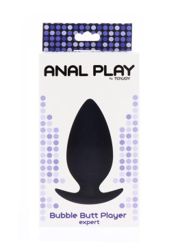 Zaawansowany Plug Analny Bubble Butt Expert – Elegancka Czerń