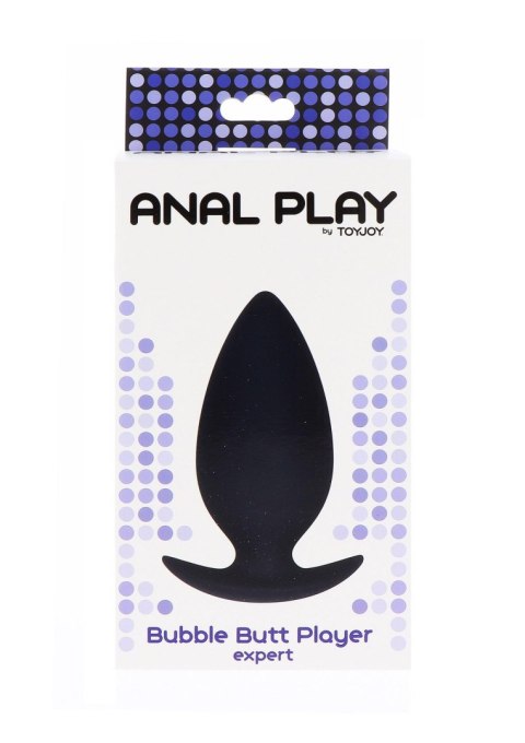 Zaawansowany Plug Analny Bubble Butt Expert – Elegancka Czerń