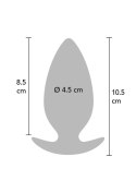 Zaawansowany Plug Analny Bubble Butt Expert – Elegancka Czerń
