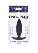 Elegancki korek analny Bubble Butt Player Starter – czarny