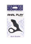 Elegancki czarny korek analny Bum Buster