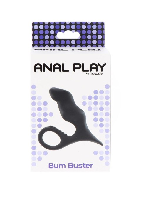 Elegancki czarny korek analny Bum Buster