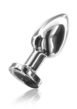 Elegancki Wibrujący Plug Analny – Mały Srebrny