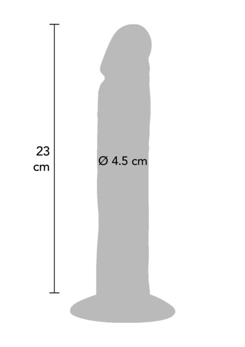 Realistyczne dildo Captain Cock 23 cm – Jasny odcień skóry