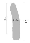 Klasyczny Wibrator Realistyczny — Czarny