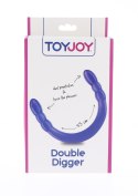 Double Digger – Podwójne Dildo 45 cm Fioletowe