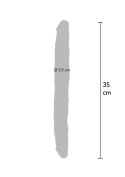 Dildo Podwójne Get Real 35 cm – Cielisty Odcień