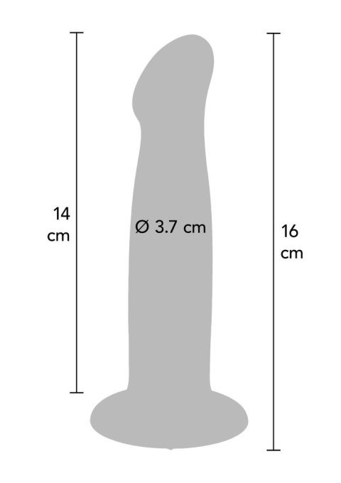 Fioletowy Dildo Goodhead 15 cm