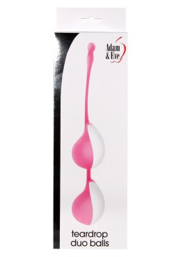 Różowe Kulki Gejszy Teardrop Duo