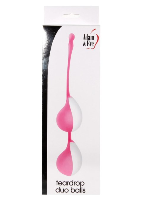 Różowe Kulki Gejszy Teardrop Duo