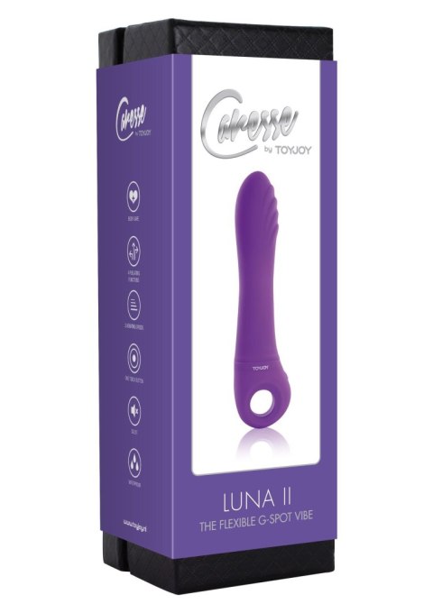 Luna II – Fioletowy, Elastyczny Wibrator Stymulujący Punkt G