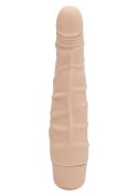 Elegancki Mini Wibrator Slim o cielistym odcieniu