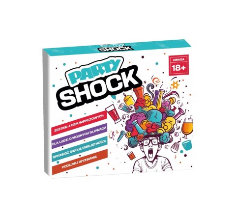 PARTY SHOCK: Zestaw czterech gier imprezowych