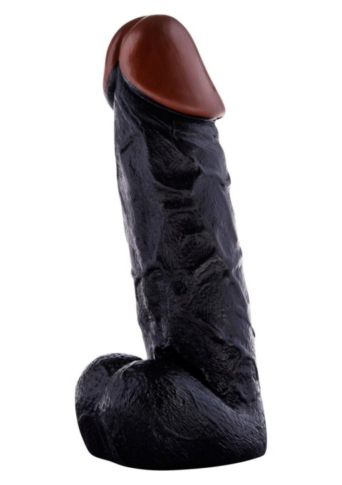 Prince Of Namibia: Realistyczne Dildo 20 cm, Głęboka Czerń