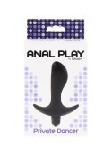 Private Dancer Black: Zmysłowy Wibracyjny Korek Analny