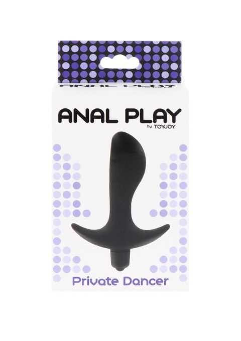 Private Dancer Black: Zmysłowy Wibracyjny Korek Analny