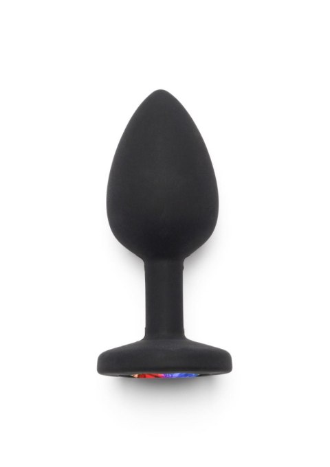 Tęczowa Biżuteria Analna „Booty Jewel” – Mała, Czarna