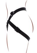 Elegancka Uprząż Strap-On w Kolorze Czarnym
