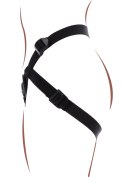 Elegancka Uprząż Strap-On w Kolorze Czarnym