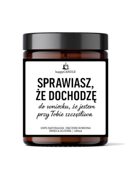 Świeca sojowa: Płomień rozkoszy