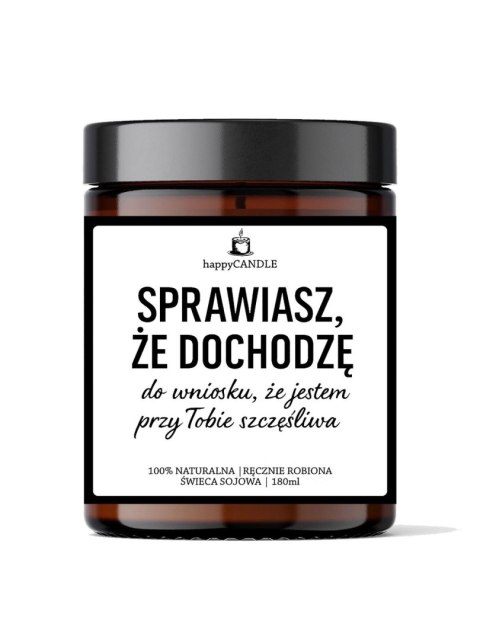 Świeca sojowa: Płomień rozkoszy