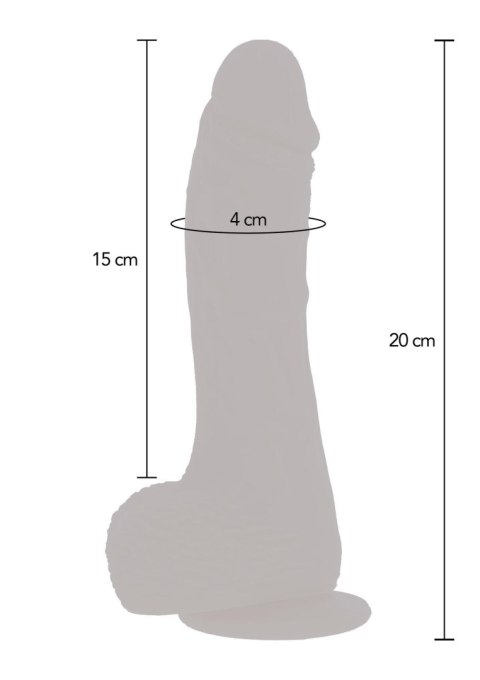Realistyczne Dildo z Pchnięciami, Obrotami i Wibracjami – Subtelny Odcień Skóry