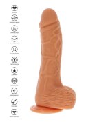 Realistyczne Dildo z Pchnięciami, Obrotami i Wibracjami – Subtelny Odcień Skóry