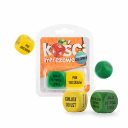 Zabawne Kości Imprezowe – Różne Kolory