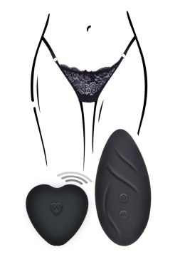 Wibracyjne stringi Angel Black
