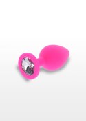 Luksusowy Korek Analny Diamond Booty Jewel: Duży Róż